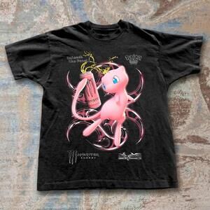 Black And Monster Energy Mew Tee